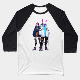 Alice x robot-Bunny Baseball T-Shirt